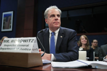 WATCH: Justice Department watchdog Horowitz testifies