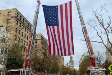 WATCH: DC firefighters honor colleague who died on duty