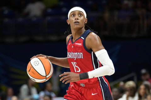 Rhyne Howard has 21 points, 12 rebounds to lift Dream over Mystics 80-75 in battle for playoff seed