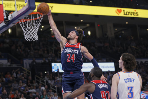 Wizards overcome Antetokounmpo’s triple-double in a 117-113 victory over the Bucks