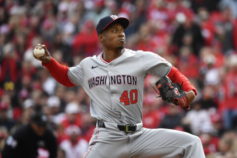 Nationals opening day starter Josiah Gray has an injured pitching elbow