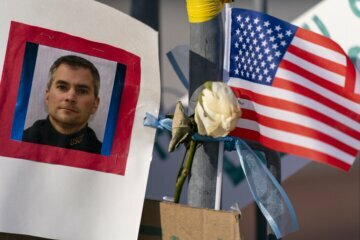 WATCH: Capitol Police officer Brian Sicknick lies in honor at Capitol Rotunda