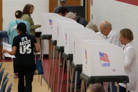 Early exit polls: Most North Carolina and Virginia GOP primary voters would consider Trump fit for presidency if convicted