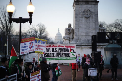 23 people arrested after demonstrators block traffic in DC, briefly snarling morning commute