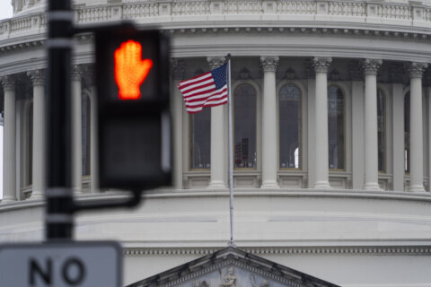 Windy weather whips through DC region Monday, spring-like conditions expected Tuesday