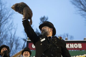 WATCH: Groundhog Day festivities in Gobbler’s Knob