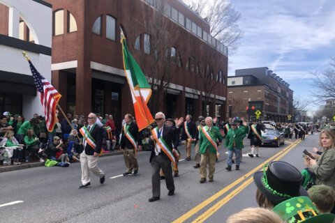 St. Patrick's Day parade in Annapolis