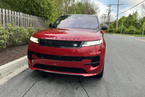 Exterior of the Range Rover Sport