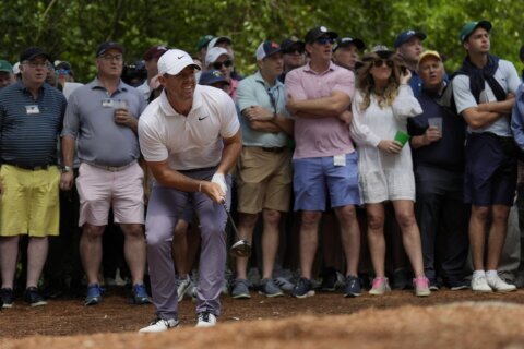 Grand Slam quest: Rory McIlroy staying positive, in contention at Masters after first-round 71